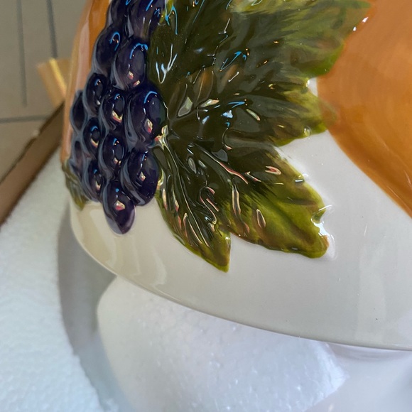 Home Interiors-Ch Retired Sonoma Villa Stoneware Mixing Bowls - Picture 4 of 5